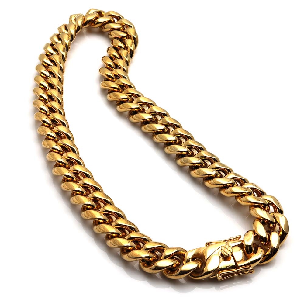 316L 金 喜平ネックレス 18mm [n242-18mm]