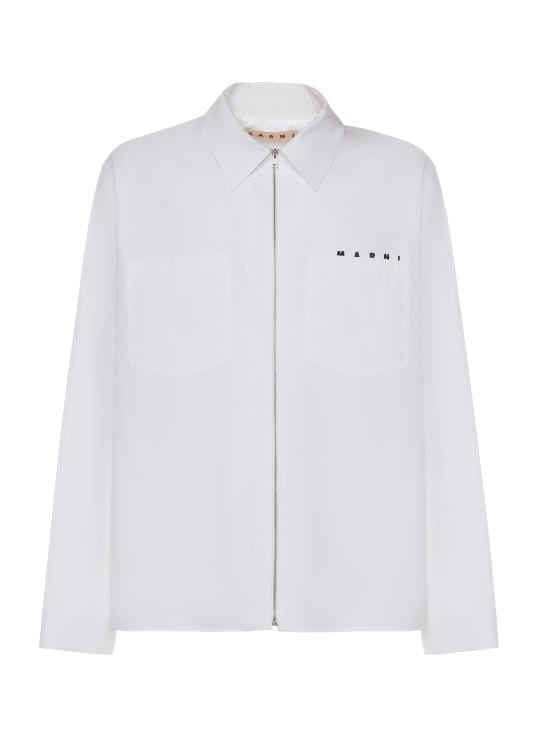 MARNI Men Shirts CUMU0297P0 USCT88LOW01 Lilywhite