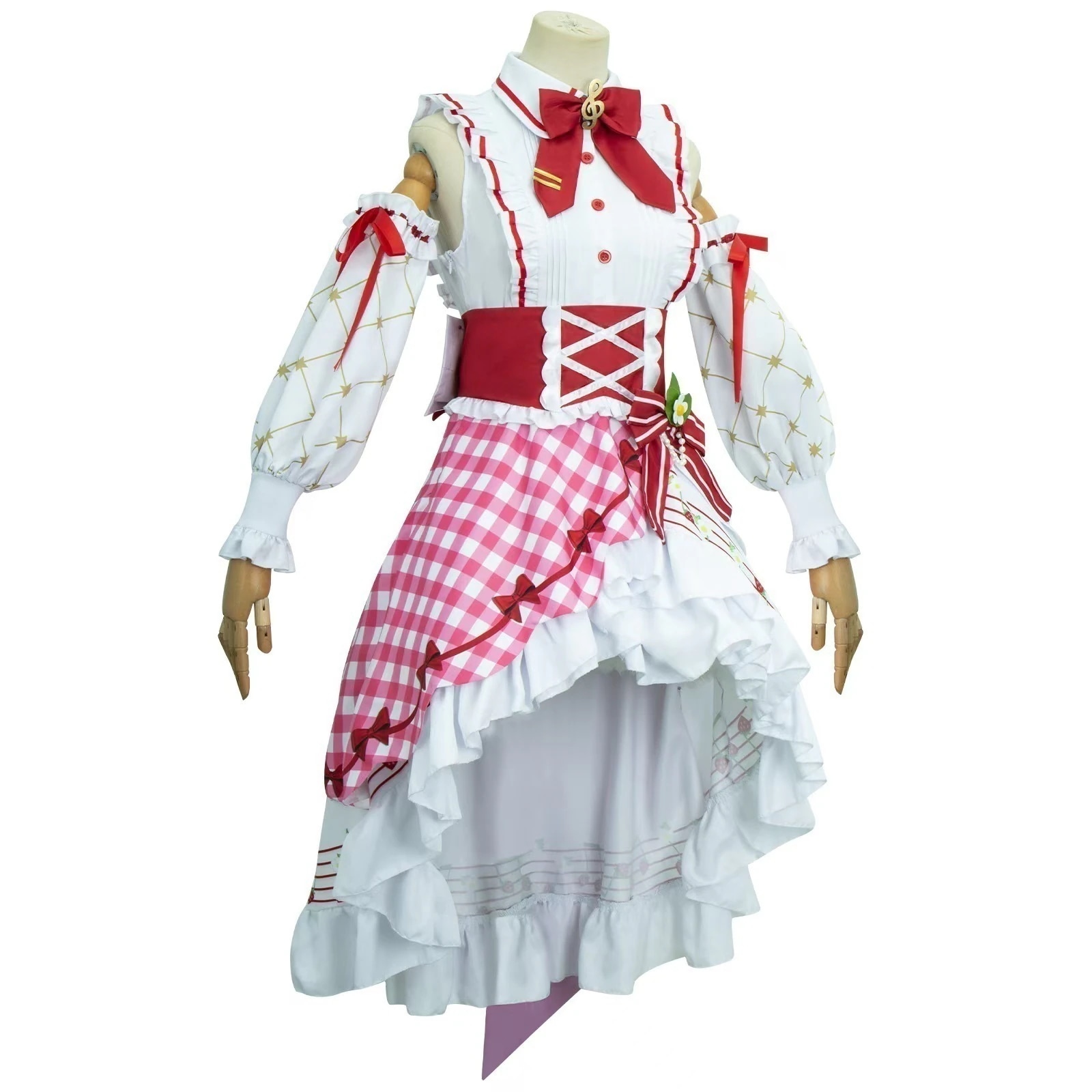 バーチャルアイドル未来十五周记念コスプレフルセットc服可爱いいちごロリータセット