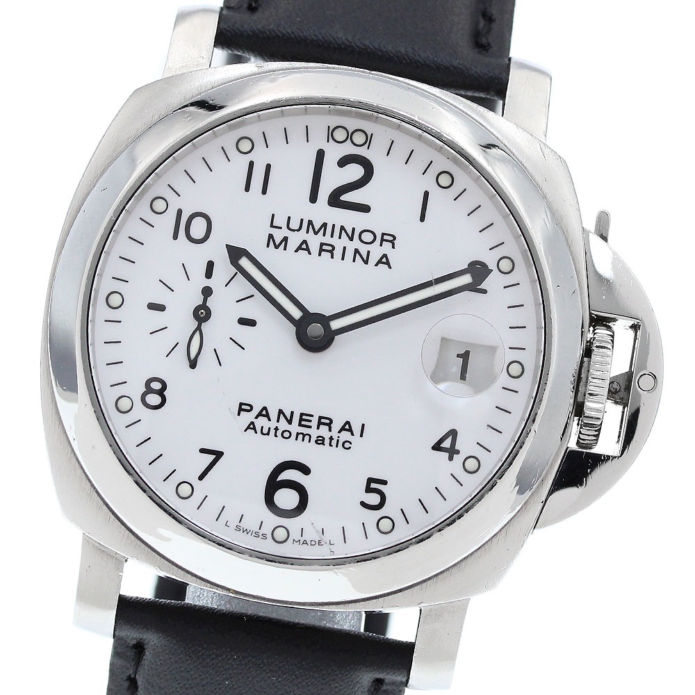 パネライ PANERAI PAM00049 ルミノール マリーナ スモールセコンド 自動巻き メンズ _903527【中古】