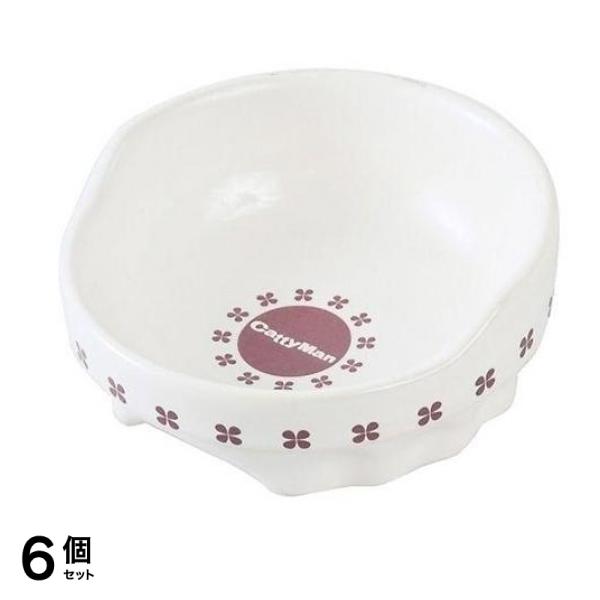 ドギーマン 便利なクローバー陶製食器 1個入 (ミニ) 6個セット