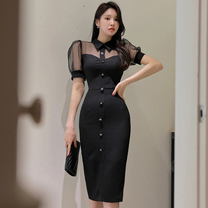 「LINGQIAO」【無.料】【新入荷·韓系·上品】【急速出荷！】イブニングドレス パーティードレス セクシー スリット ワンピース 二次会 結婚式 成人式 お呼ばれ 披露宴 57