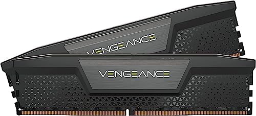 CORSAIR DDR5-6400MHz デスクトップPC用メモリ VENGEANCE DDR5シリーズ (PC5-51200) Intel XMPメモリキット 32GB ブラック [16GB×...