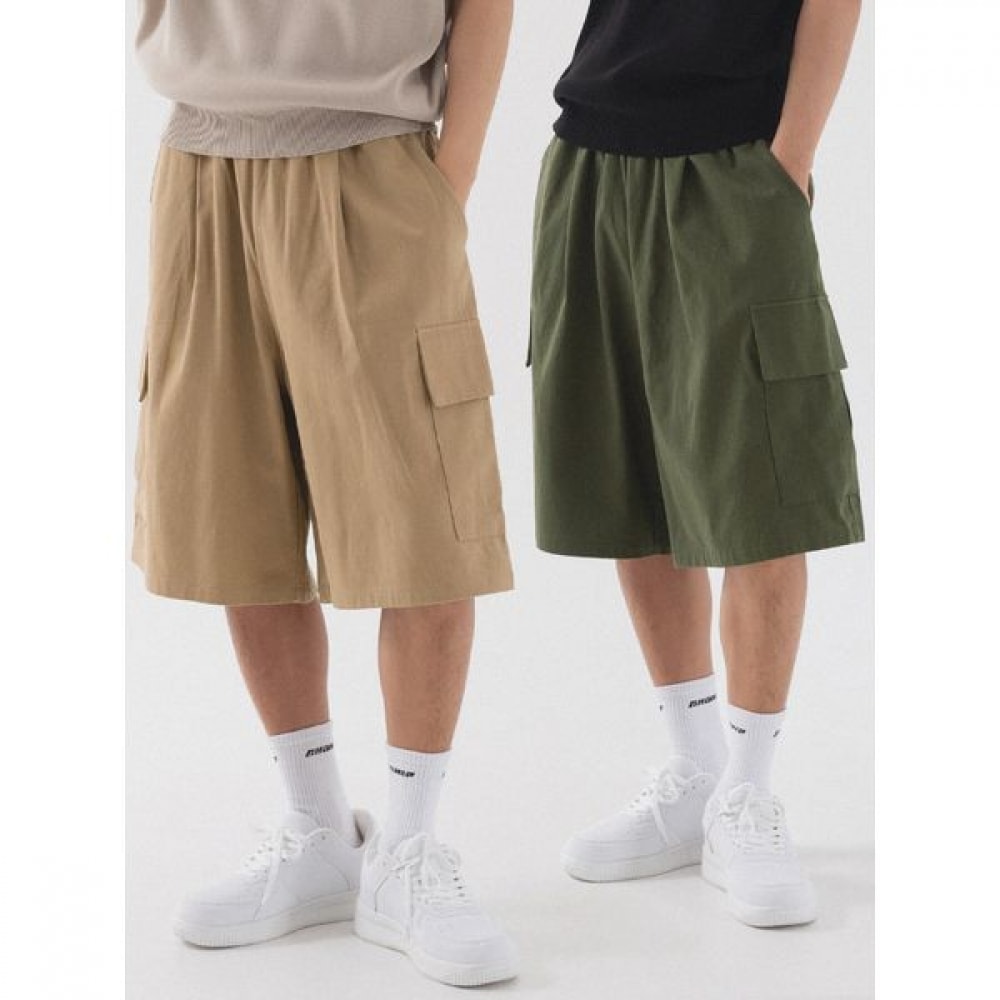 [Pianer] バイオコットンカーゴバミューダパンツ (4color) 9,038円