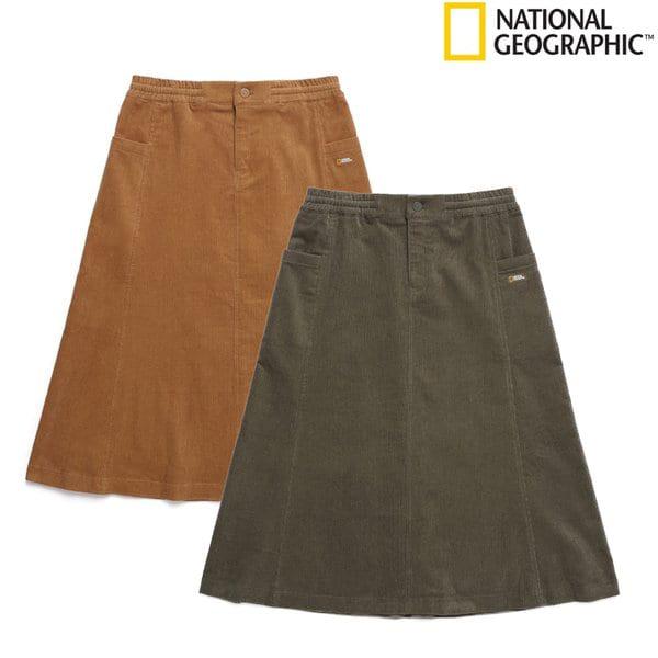 [始興店] N244WSK040 女性 W コーデュロイスカート