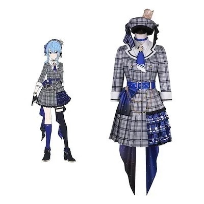ハロウィン 仮装 コスチューム 変装 衣装 コスプレ 星街すいせい Vtuber バーチャルYouTuber スーツ ハロウィン 2025年新作入荷コスプレ