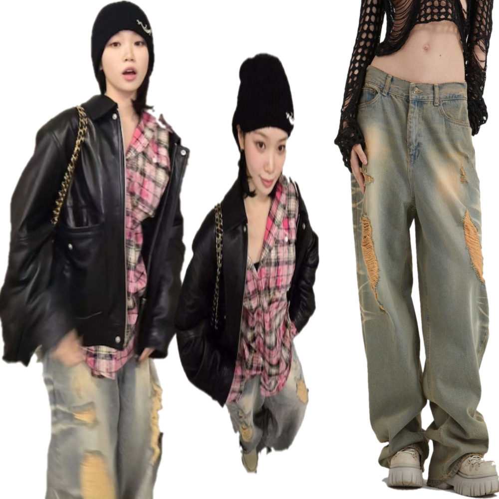 LE SSERAFIM チェウォン 着用/GATELESS/BAD DENIM