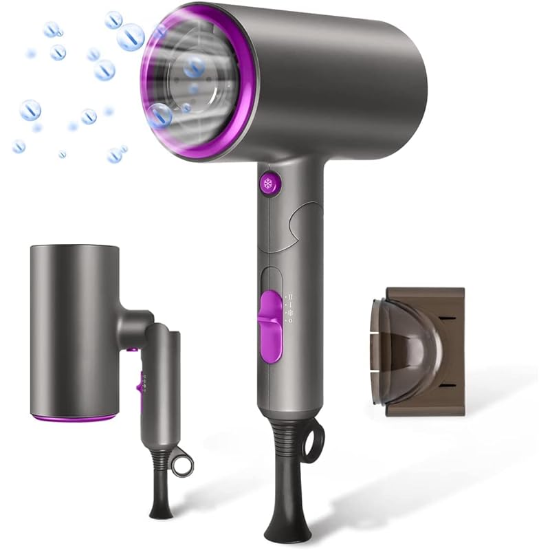 ドライヤー【速乾超軽量】大風量 折り畳み式 人気 ランキング 1300W大風量 2000万マイナスイオン 57℃恒温ヘアケア 過熱防止 どらいやー 3段階調整 コンパクト 小型 持ち運び便利 日本語 21,495円