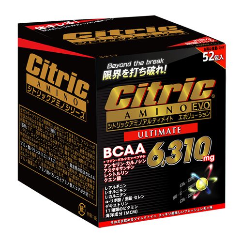 Citric(シトリック) シトリックアミノ アルティメイト エボリューション 7.5g×52包入