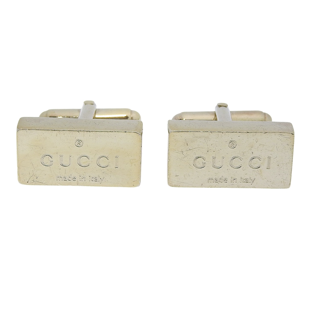 カフス シルバー925 金メッキ ユニセックス 中古品