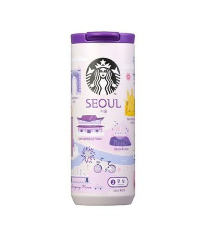 アンニョン タンブラー 355ml ショッピングバッグ提供 SEOUL