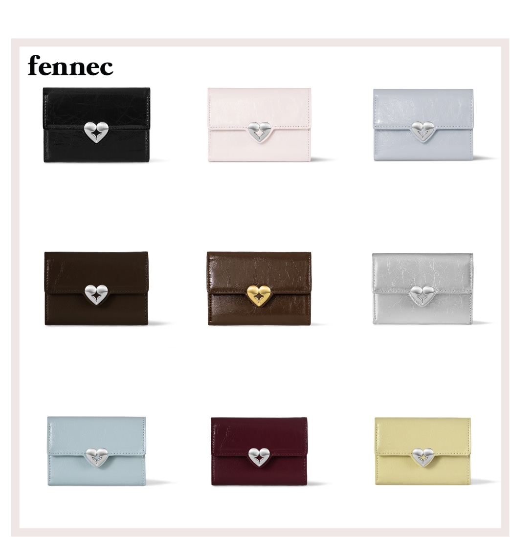 HEARTY FLAP WALLET