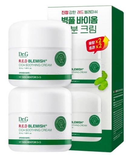 [1+1] レッド ブレミッシュ シカ スージング クリーム 50ML 病草バイオーム 敏感肌 鎮静水分補給ケア
