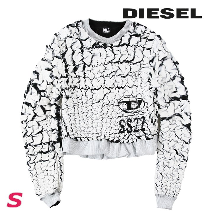 スウェットシャツ トレーナー レディース F-SWEAT-SMOKLE-1 オーバルDロゴ die-l-t-f4-67c