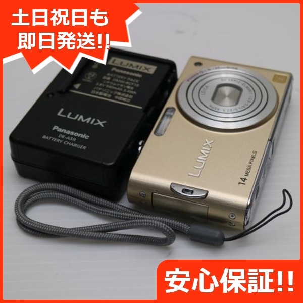 超美品 DMC-FX66 リュクスゴールド Panasonic LUMIX デジカメ 20