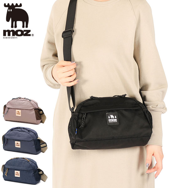 ショルダーバッグ レディース ブランド 斜めがけ バッグ 小さめ 軽量 軽い 斜め掛けバッグ 半月型 旅行 軽撥水 カジュアル シンプル 北欧 丈夫 ミニ 4L ZZOK ZZRK-07