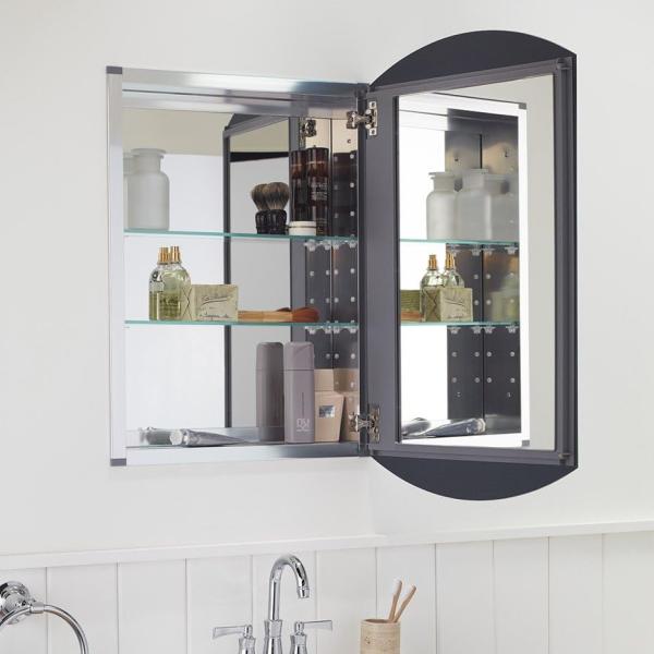 キャビネット 鏡 ミラー付き ランドリー 収納 棚 おしゃれ KOHLER コーラー アーチャー ミラーキャビネット K-3073T-NA 正規輸入品 保証付き 日本語取扱説明書