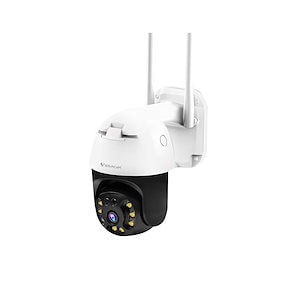防犯カメラ ワイヤレス CS64 VStarcam 2K 1296p 300万画素 MicroSDカード録画 人体追跡 人体検知 動体検知 PSE 技適 6ヶ月保証