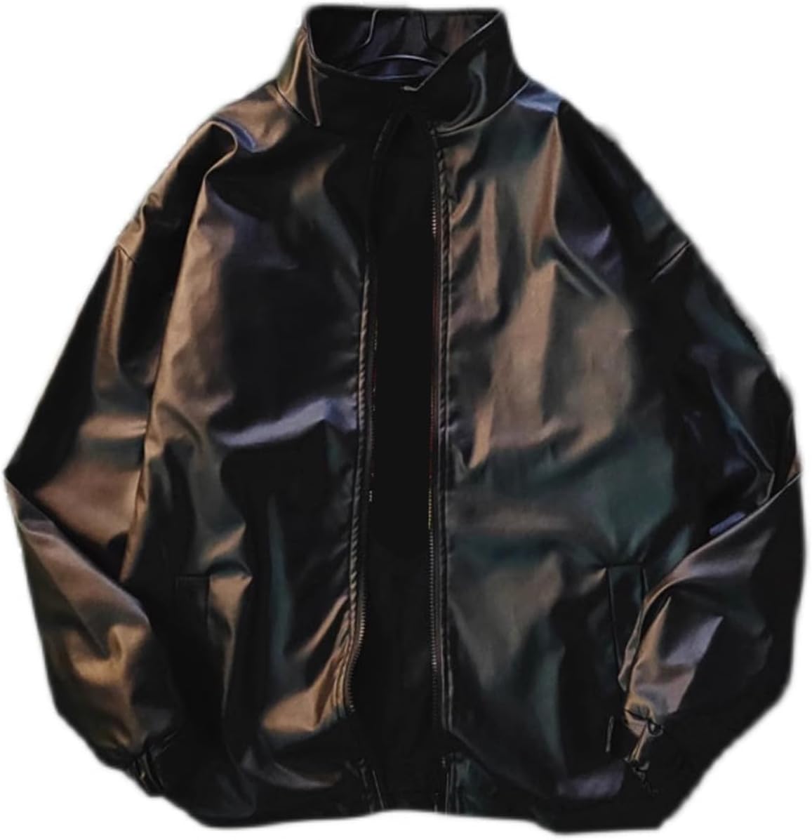 ジャケット 春秋 トレーナー 男性 カラフル 光沢 韓国風 長袖 カジュアル シンプル カッコイイ フード付き ジップアップ 体型パカー トップス 大きいサイズ ソフト オシャレ 防汚 防風 6,609円