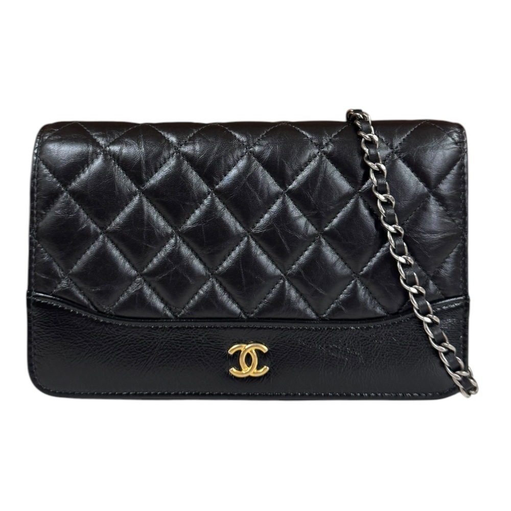 シャネル ガブリエル ドゥ シャネル ウォレットチェーン ラムスキン A84389 CHANEL 中古 237,600円
