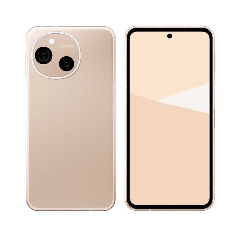 シャープ　SHARP　SIMフリースマートフォン AQUOS sense10 Snapdragon 7s Gen 3 6.1インチ 8GB/256GB ベールピンク　SHM33BP