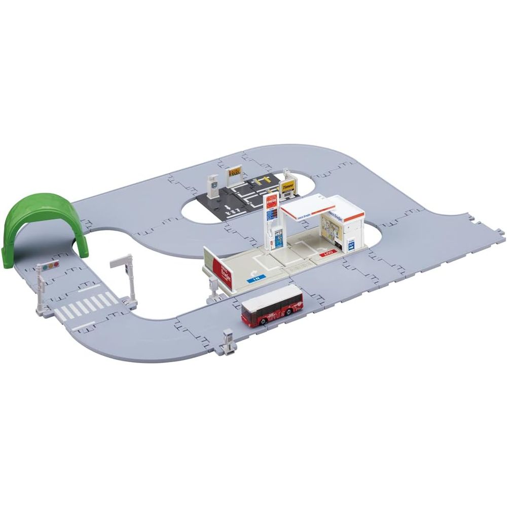 トミカワールド まちやどうろ トミカタウンセットトミカ付 3歳以上