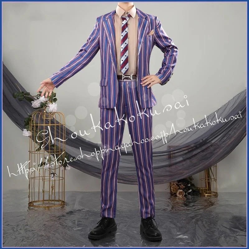 にじさんじ VTuber Oriens 2nd Anniversary 佐伯イッテツ コスプレ衣装 イベント コスチューム 変装活動 仮装 学園祭 撮影 祭り クリスマス ハロウィン