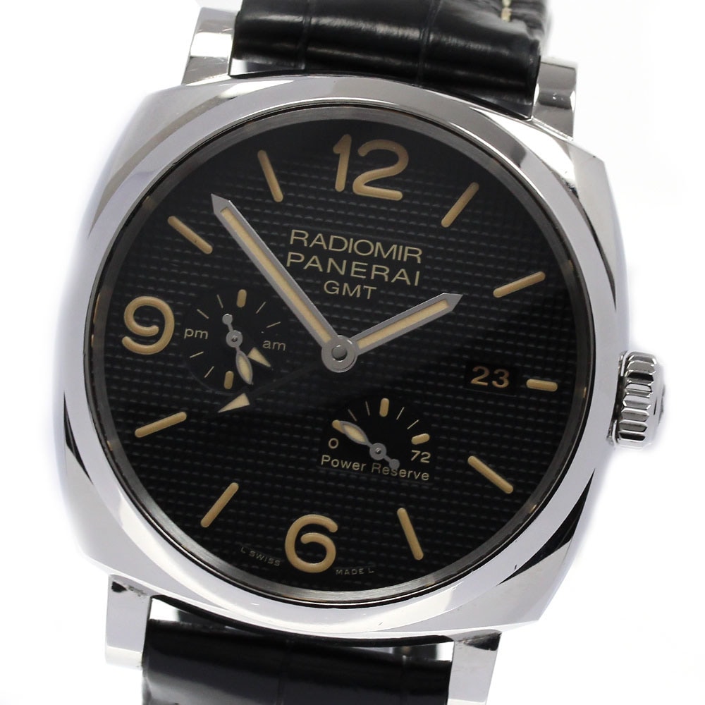 パネライ PANERAI PAM00628 ラジオミール 1940 GMT パワーリザーブ 自動巻き メンズ _826815【中古】