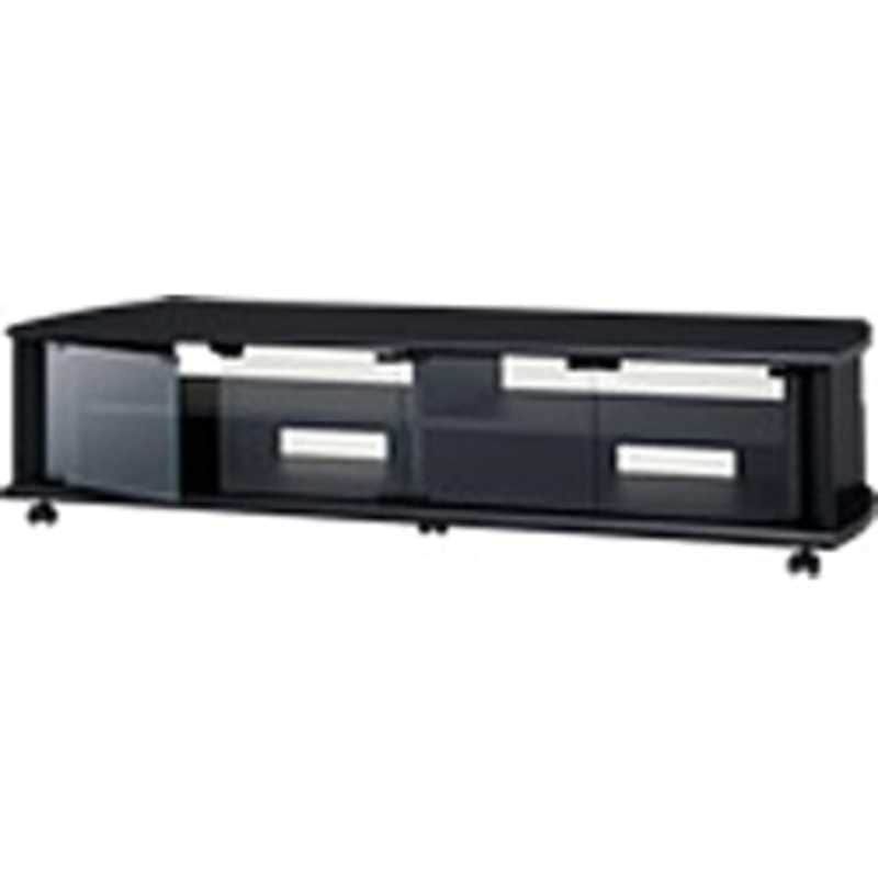ハヤミ工産　テレビ台 目安：～60型対応 ロータイプ マットブラック　TV-BS140L