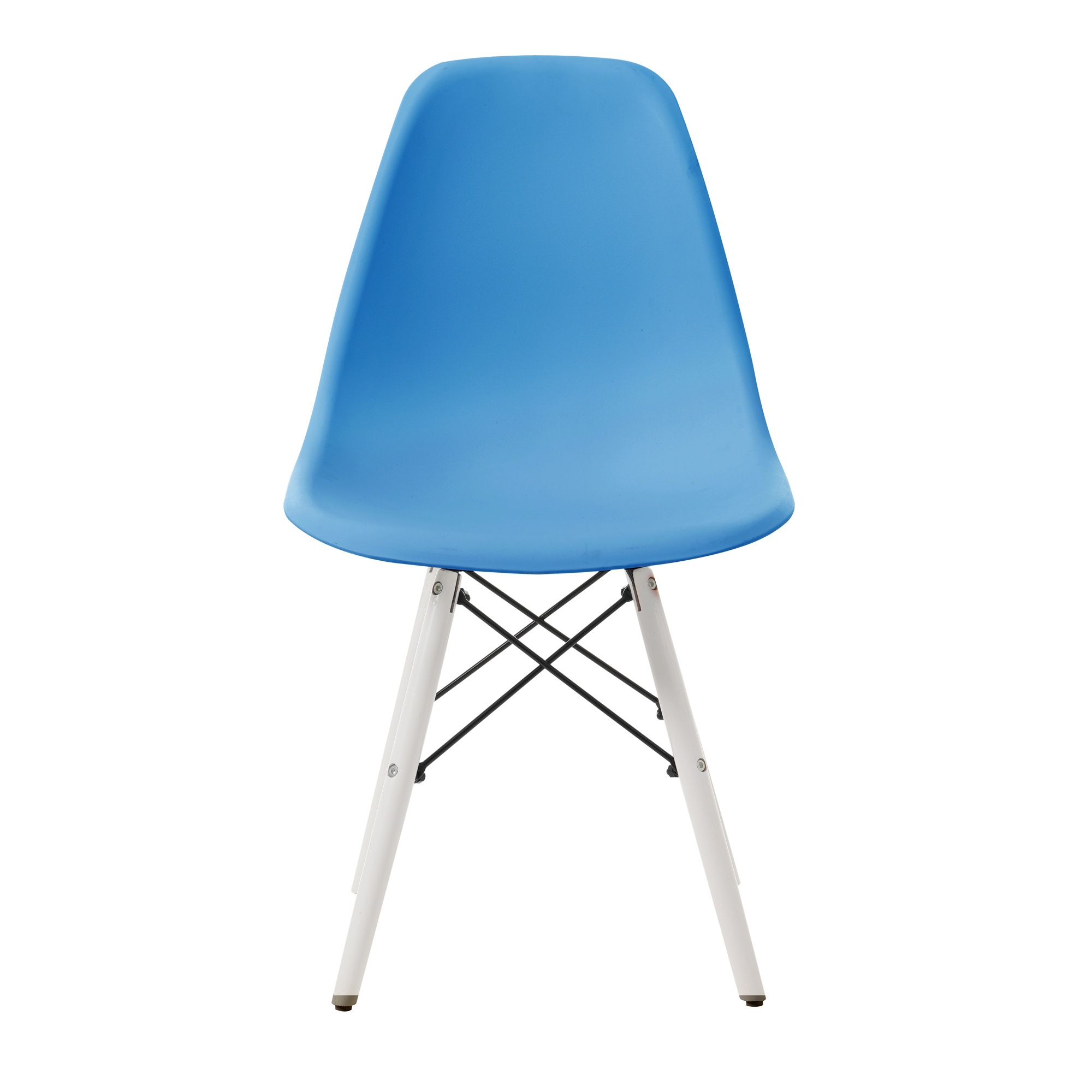 【2点購入で150OFF】【国内即発送】【ブルー座面＆ホワイト脚】イームズチェア リプロダクト ダイニングチェア ダイニングチェアー イームズチェア DSW eames イームズ チェアー DSW イ