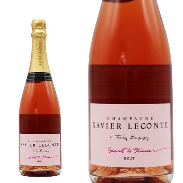 グサヴィエ ルコント シャンパーニュ シークレット (スクレ) ド ファム ブリュット ロゼ 蔵出し限定品 R.M.生産者元詰 辛口 シャンパンXAVIER LECONTE Champagn