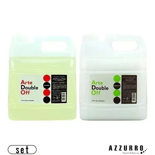 [イリヤ化学] ジョエルヘアコスメティクス アルテ ダブルオフ シャンプー 4000ml コンディショナー 4000ml 合計2点セット 詰め替え【宅急便対応】【翌日着対応】