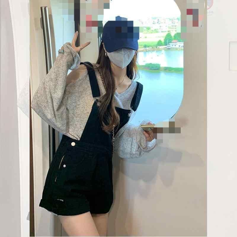 贩売促进 デニム 可愛い デザイン レディース 秋冬 キレイ 上品 オーバーオール