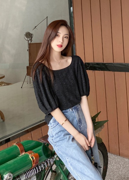 LIERKISS リエキス リア美背中Uネック凹凸トップス 5,131円