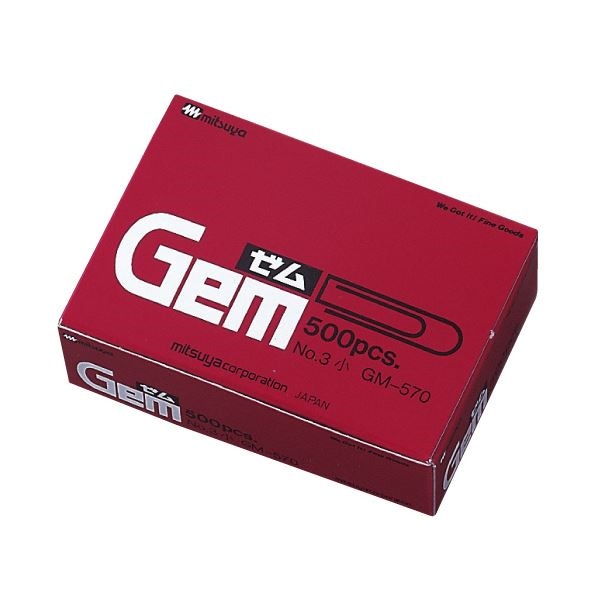 （まとめ） ミツヤ ゼムクリップ 小 23mm GM-570 1箱（約500本） [x30セット]
