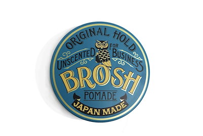 他サイト： BROSH mini UNSCENTED 40g 艶あり ミディアムホールド 無香料 ビジネスシーンの商品画像