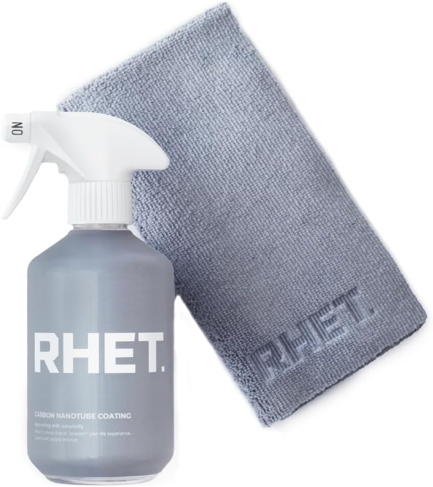 【RHET.】 コーティング剤 車 レト 日本製 大容量 次世代型撥水コーティング 新素材カーボンナノチューブ配合 『驚きの艶と撥水』 カーボンナノチューブコーティング グラフェンコーティング 400