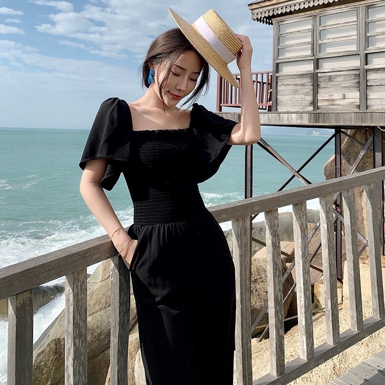 ワンピース オールインワン ロング丈 半袖 オフショルダー オフショル ストレート かわいい 大人可愛い きれいめ シンプル カジュアル 大人 上品 おしゃれ かっこいい 大人女子 こなれ感 ラブリー