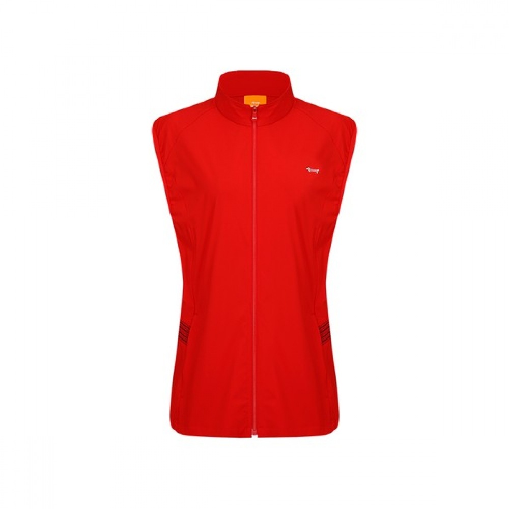 [ルイカステル] レディースワキレースバンドシングルレイヤージャンパーベスト