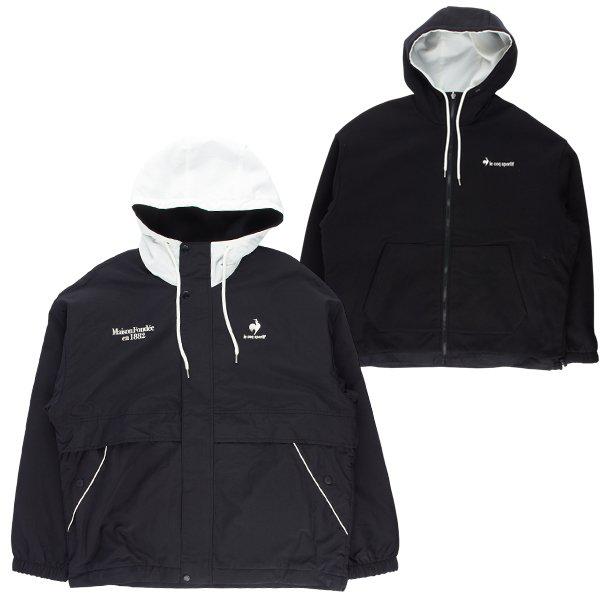 オーバーフィット デュース フード リバーシブル ジャケット QQ123LJK19 BLK_P415999035