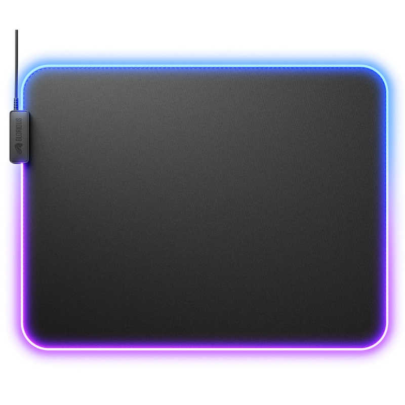 GLORIOUS　ゲーミングマウスパッド Mouse Pad 2 GLED - XL- Black　GLO-MP2-GLED-XL-B