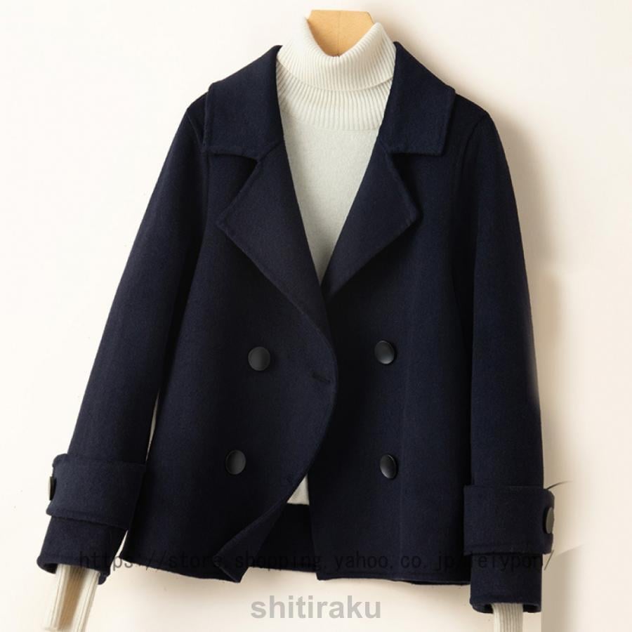 アウター レディース ウール コートショート丈 ミディアム丈 コート ショート丈コート ウールジャケット オフィス チェスターコート