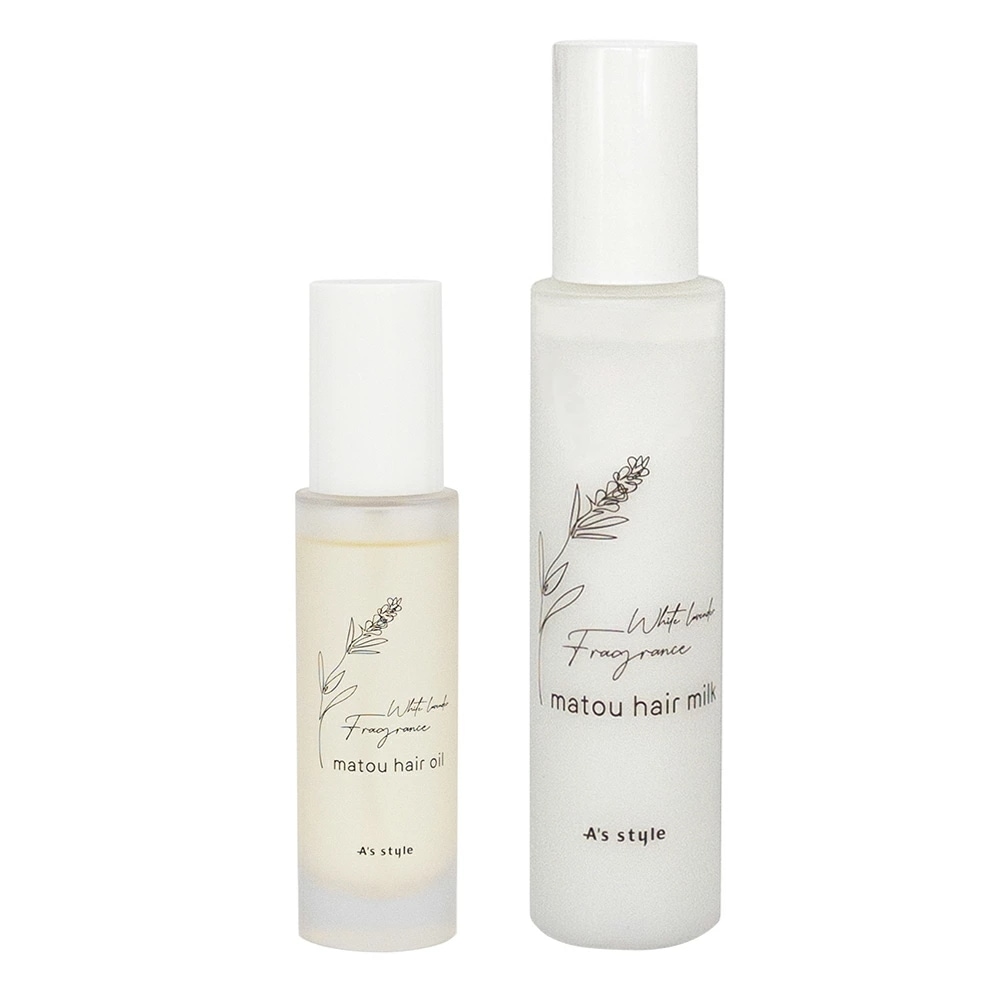 matou マトウ フレグランス ヘアミルク 150g ヘアオイル 50ml セット 洗い流さない アウトバス トリートメント 紫外線対策 美郷雪華 日本製