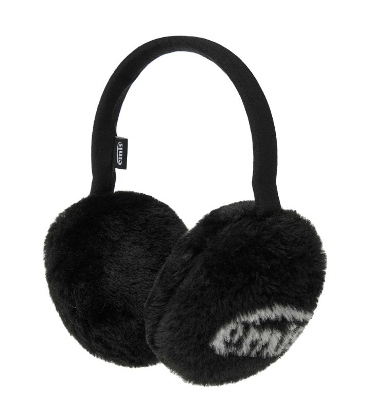 LOGO JACQUARD EAR MUFF Black 6,560円
