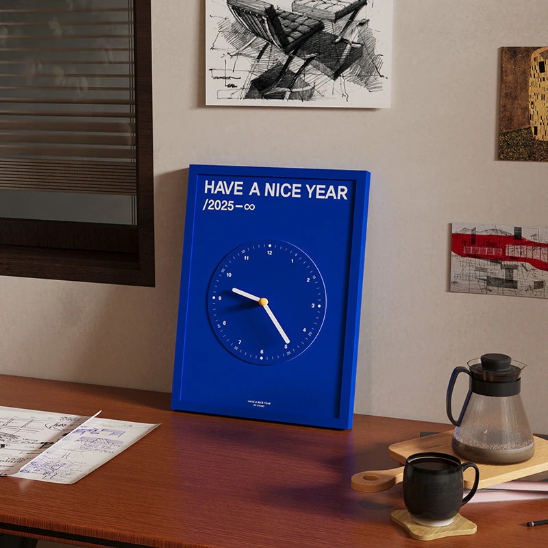 【急速出荷!】中程度の時計とハイエンドの感覚時計壁時計リビング2025新しいホームインターネットセレブクロッククリエイティブウォールクロック