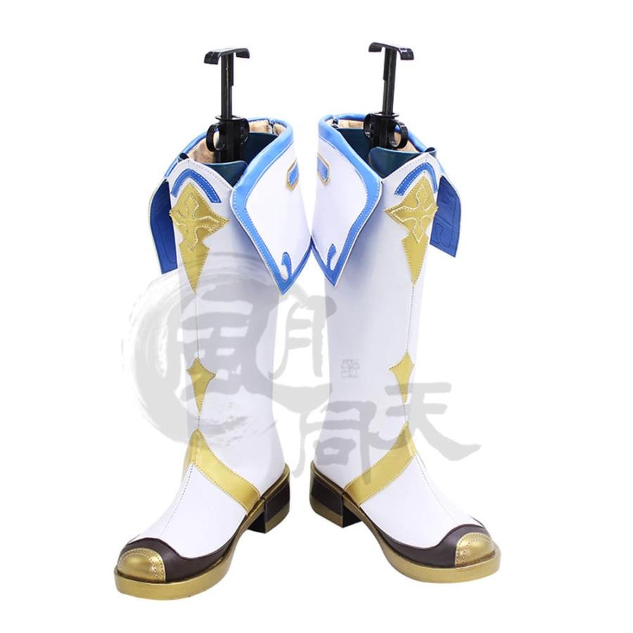 2枚購入で1OO円OFF 激安販売 変装 仮装 ハロウィン コスプレブーツ コスプレ靴 砂糖 スクロース 西騎士団 げんしん 原神