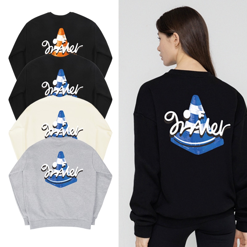 [GRAVER]★GRAVER SIGN SMILE BACK LOGO SWEATSHIRT GRAVER SIGN Smile Back Logo Sweatshirt - GRAVER | 60