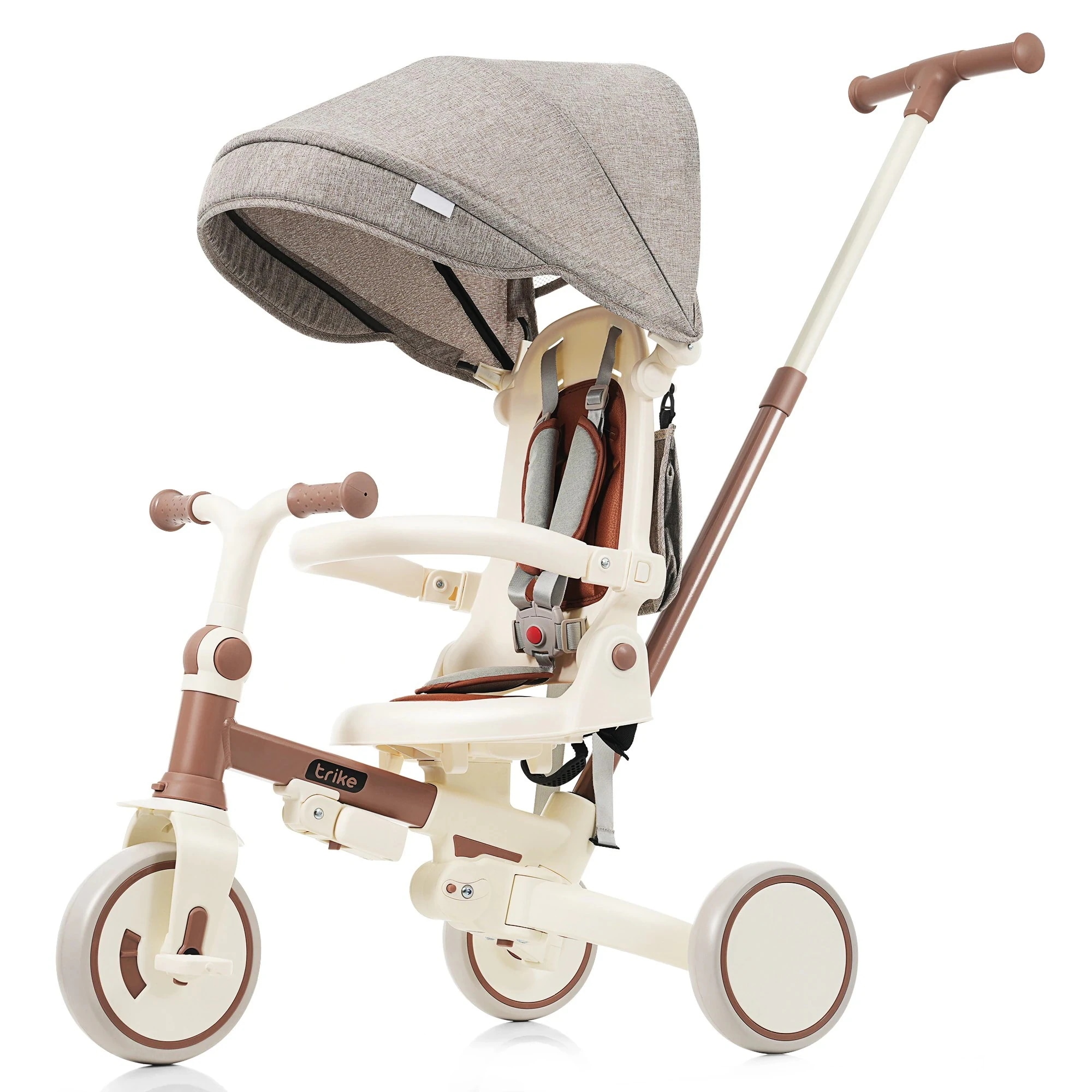 【国内発送】三輪車 子供用三輪車 折りたたみ 手押し かじとり 7in1 7WAY 1歳 2歳 3歳 ランニングバイク 座面回転 自転車 おもちゃ 乗用玩具 幼児用 キッズバイク おしゃれ クリスマス