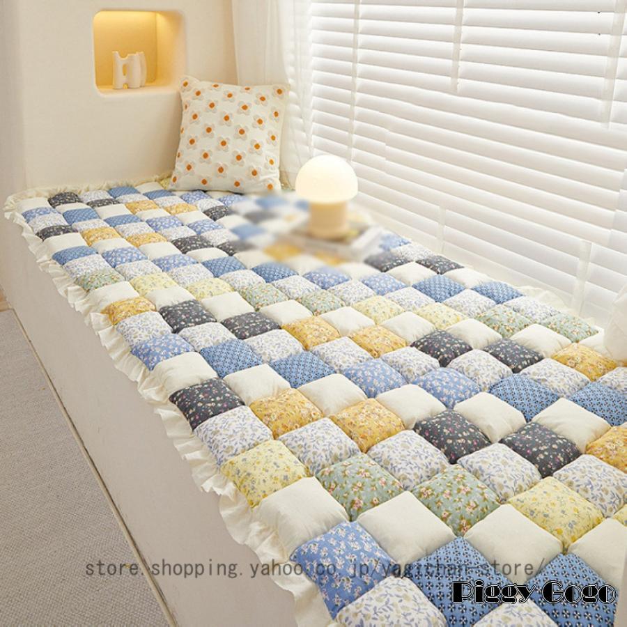 座布団 大きめ 長方形 ごろ寝マット 大人 低反発 長い座布団 クッション ロングシートクッション 体圧分散 車中泊 長座布団 北欧 厚手 御洒落 椅子 クッション