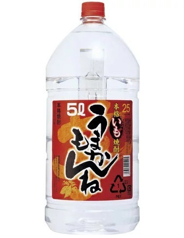 【送料無料】宮崎県 神楽酒造 うまかもんね 芋 25度 5000ml 5L4本【本州(一部地域を除く)は送料無料】 12,359円